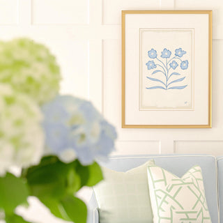 Botanical Line Study No. 5 floral art print.