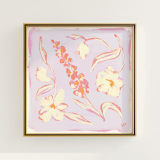 Garden Arrangement No. 2, set of four floral art prints.