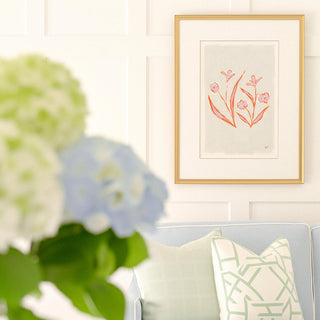 Floral Study No. 8 floral art print.
