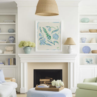 Garden Arrangement No. 1 floral wall art print.