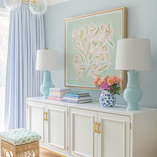 Floral Sketch No. 5 floral wall art print.